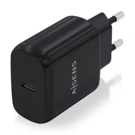 Aisens Cargador USB-C PD3.0 25W Negro Aisens Cargador USB-C PD3.0 25W Negro
